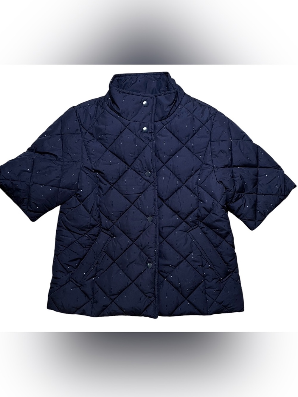Talbots Petite Studded Quilted Puffer Jacket – Petite XS - Picture 2 of 6